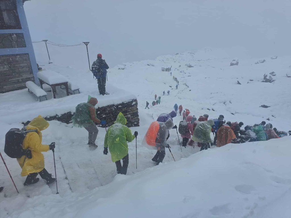 उच्च हिमाली छेत्रहरुमा  हिमपात र आकस्मिक बहावको सम्भावना