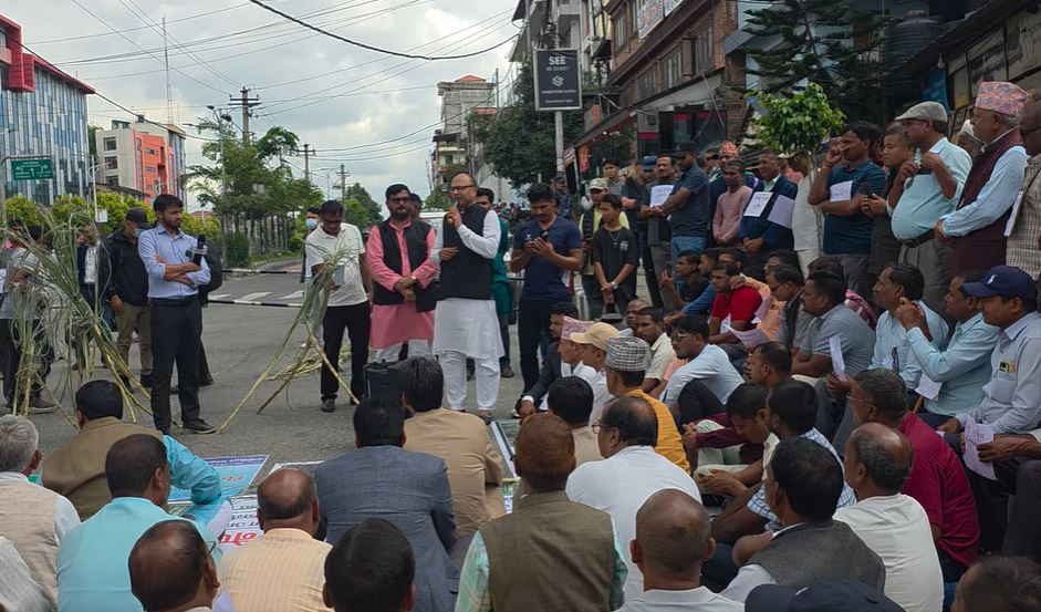 नेपाल सद्भावना पार्टी अध्यक्ष अनिलकुमार झाले उखु किसान आन्दोलनप्रति समर्थन जनाए