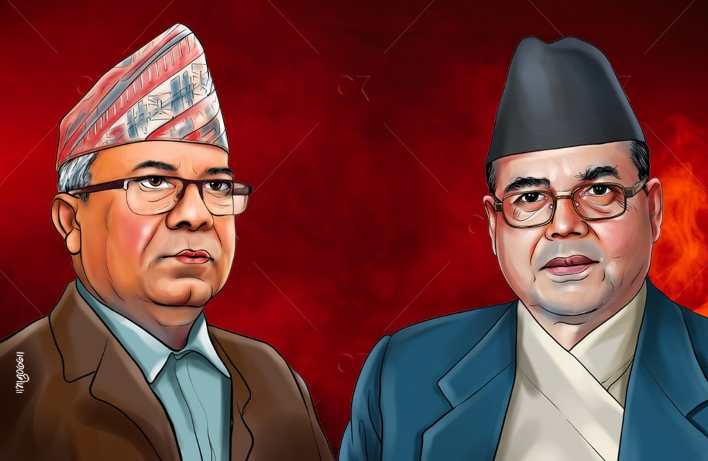 नेकपा एकीकृत समाजवादीका अध्यक्ष नेपाल र नेता खनालबीच ‘भद्र सहमति’, सार्वजनिक आक्षेप नगर्ने निर्णय